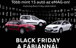 Az első Black Friday-en értékesített autó az eMAG-on
